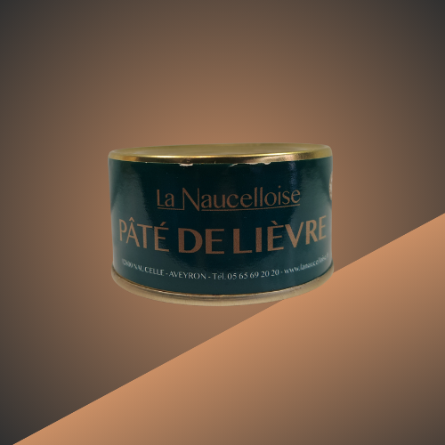 Pâté de lièvre La Naucelloise, spécialité aveyronnaise vendue à Agde par L’Étal de l’Aveyron
