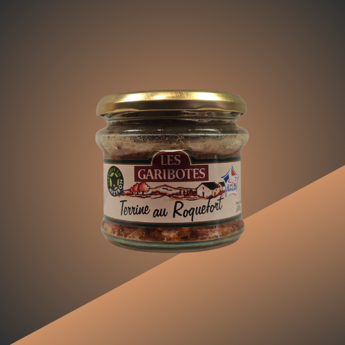 Terrine au Roquefort Les Garibotes vendue par L’Étal de l’Aveyron à Agde