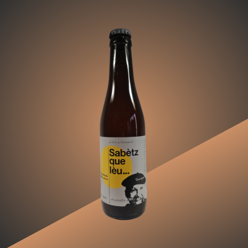 Bière artisanale « Sabètz que lèu » de la Brasserie d’Olt, disponible chez L’Étal de l’Aveyron à Agde