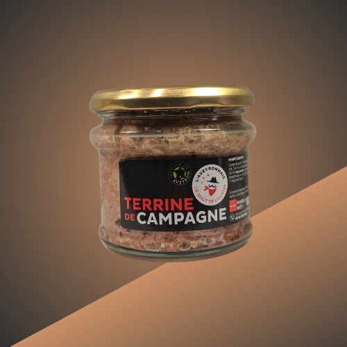 Terrine de campagne aveyronnaise, produit du terroir disponible chez L’Étal de l’Aveyron à Agde