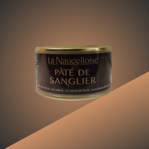 Pâté de sanglier La Naucelloise vendu par L’Étal de l’Aveyron à Agde – Spécialité aveyronnaise