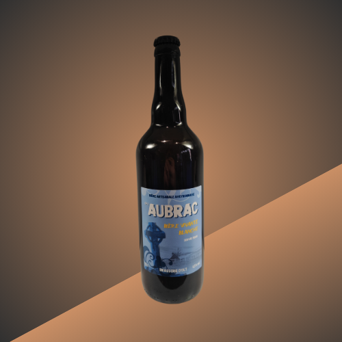 Bière blanche Aubrac de la Brasserie d’Olt, bière artisanale aveyronnaise disponible chez L’Étal de l’Aveyron à Agde