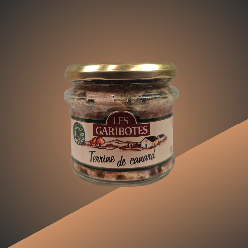Terrine de canard Les Garibotes vendue par L’Étal de l’Aveyron à Agde – Spécialité aveyronnaise